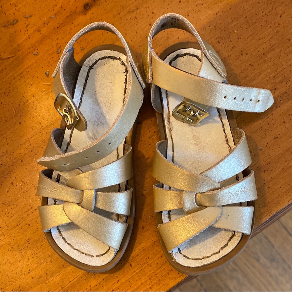 Gold Salt Water Sandals